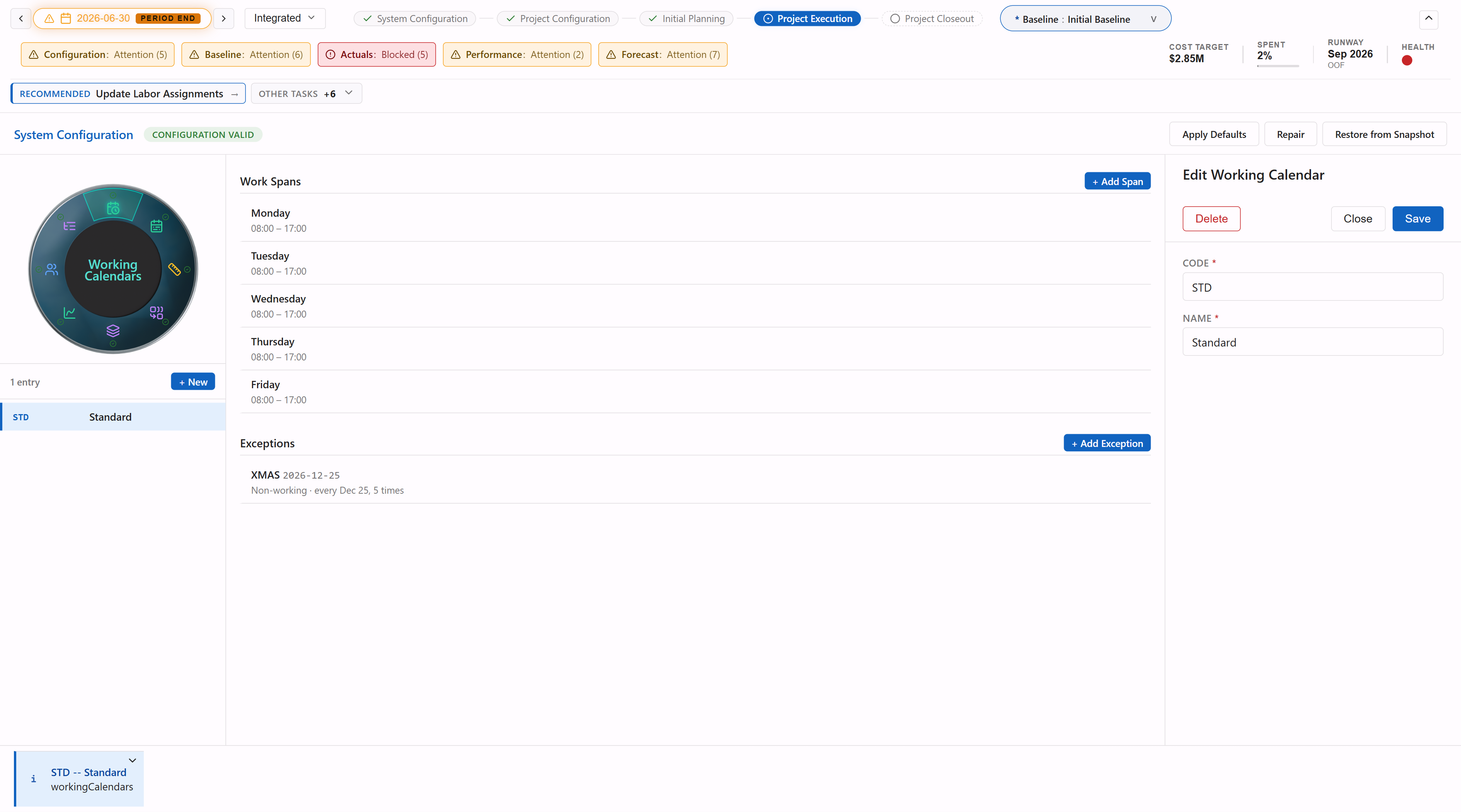 Calendars
