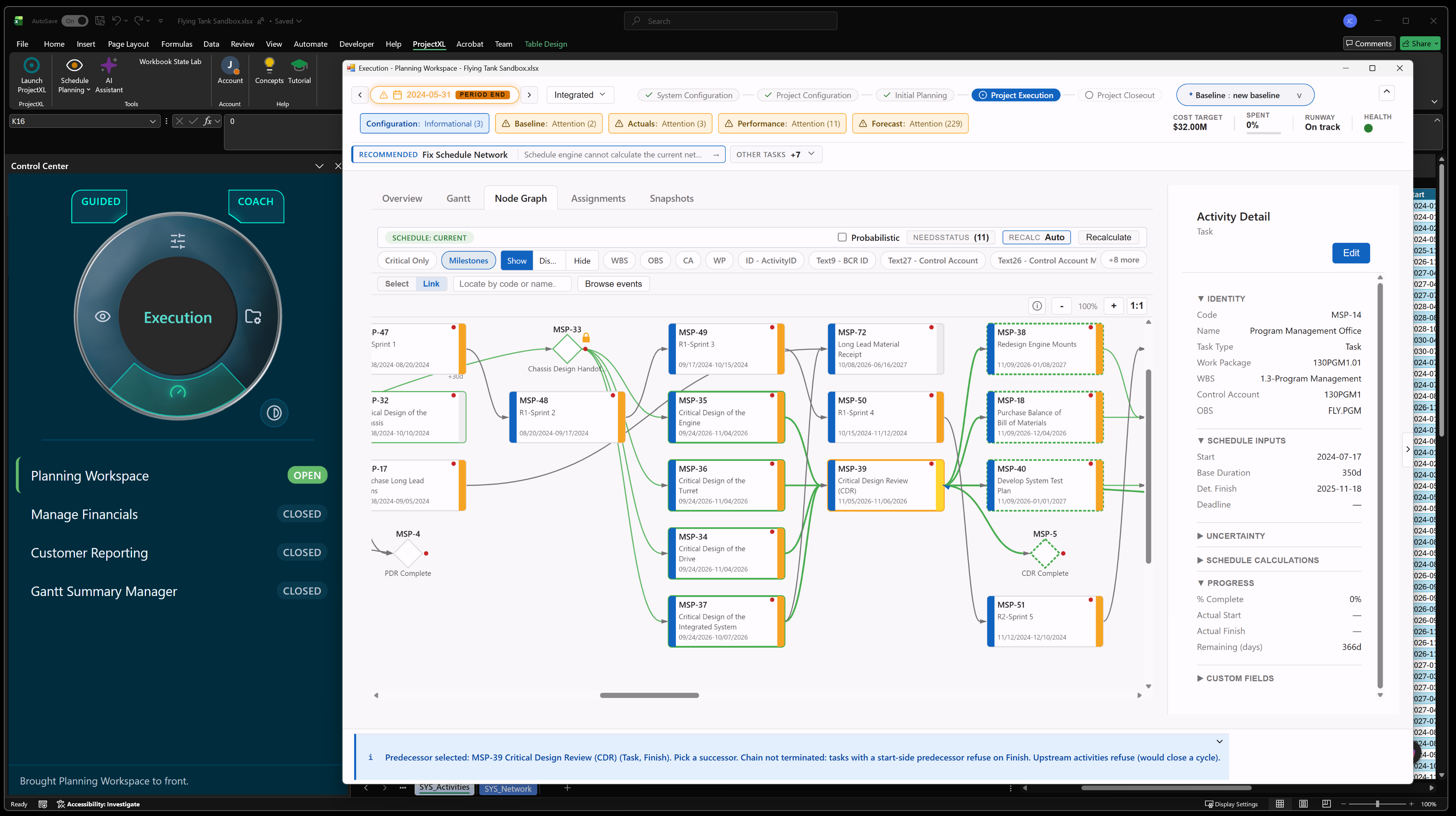 Critical Path and Logic Tracing